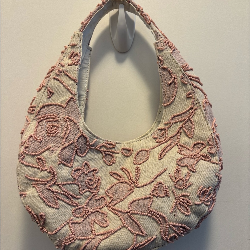 Pink Beaded Bag | Women’s Purse